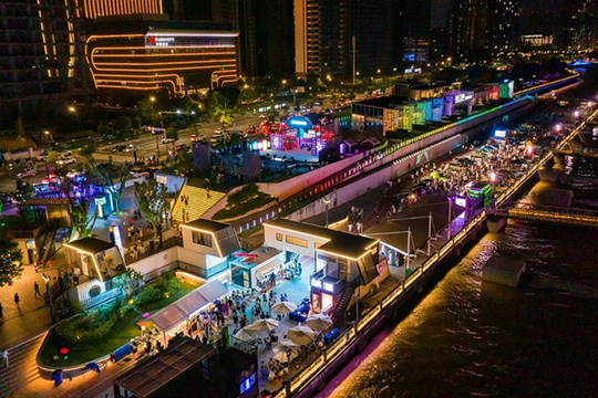 全国摘星，普天同庆！银河官网大屏助力“2022浙江文旅消费季”耀眼蝶变！